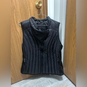 Calvin Klein Performance down filled drama collar performance vest